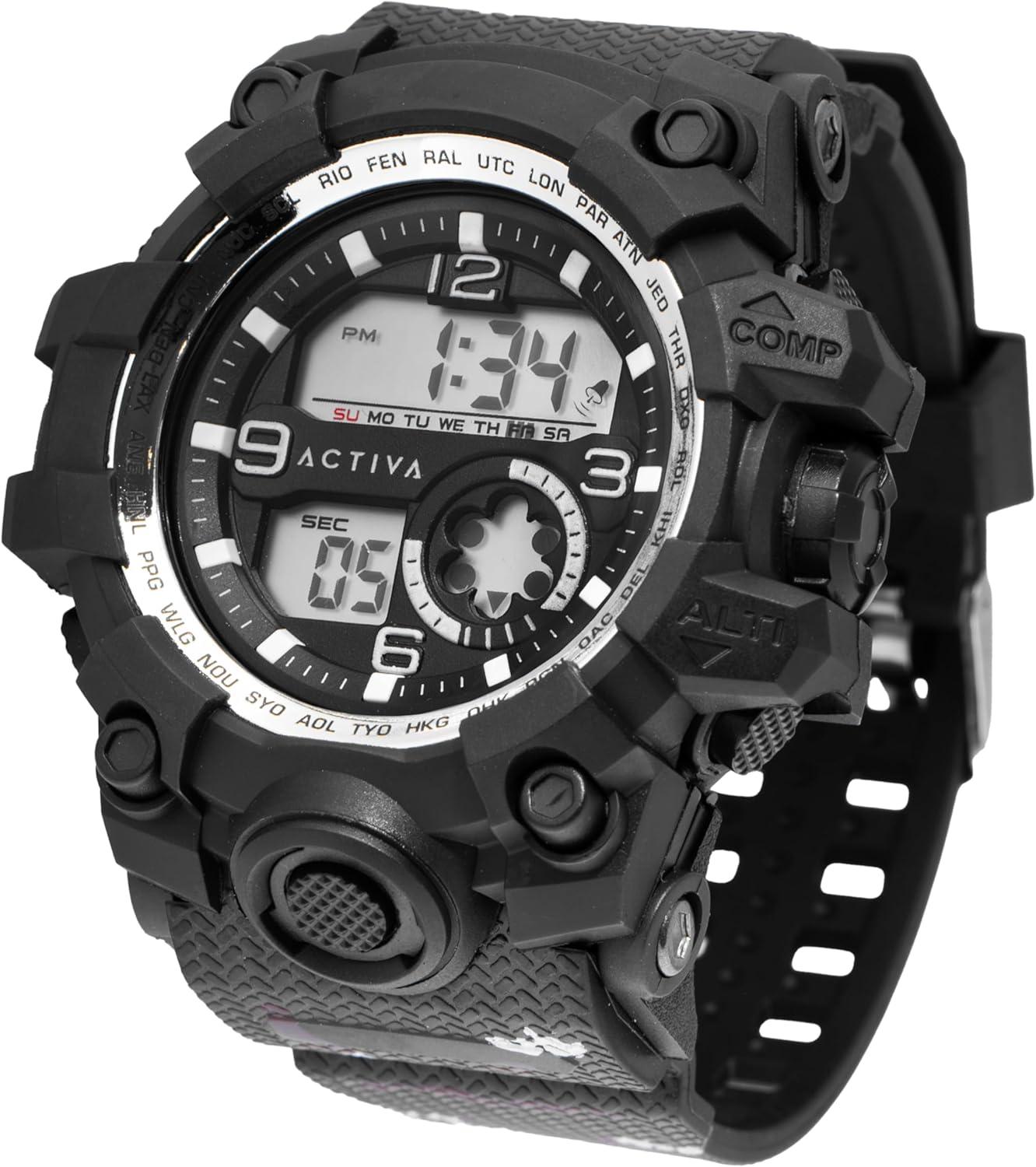 image:imageInvicta Activa Digital Mens Quartz Watch 54mmBlack