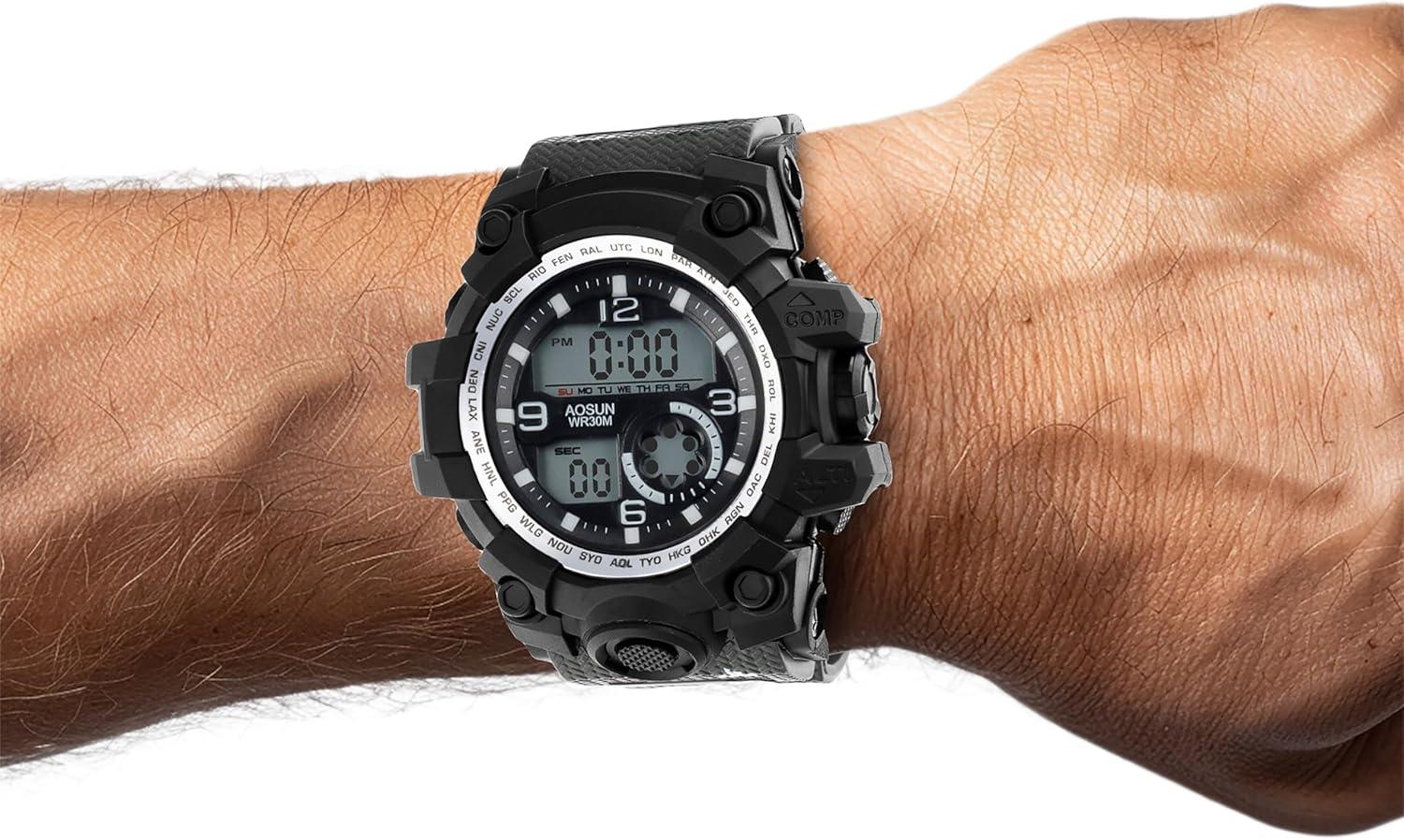 image:imageInvicta Activa Digital Mens Quartz Watch 54mmBlack