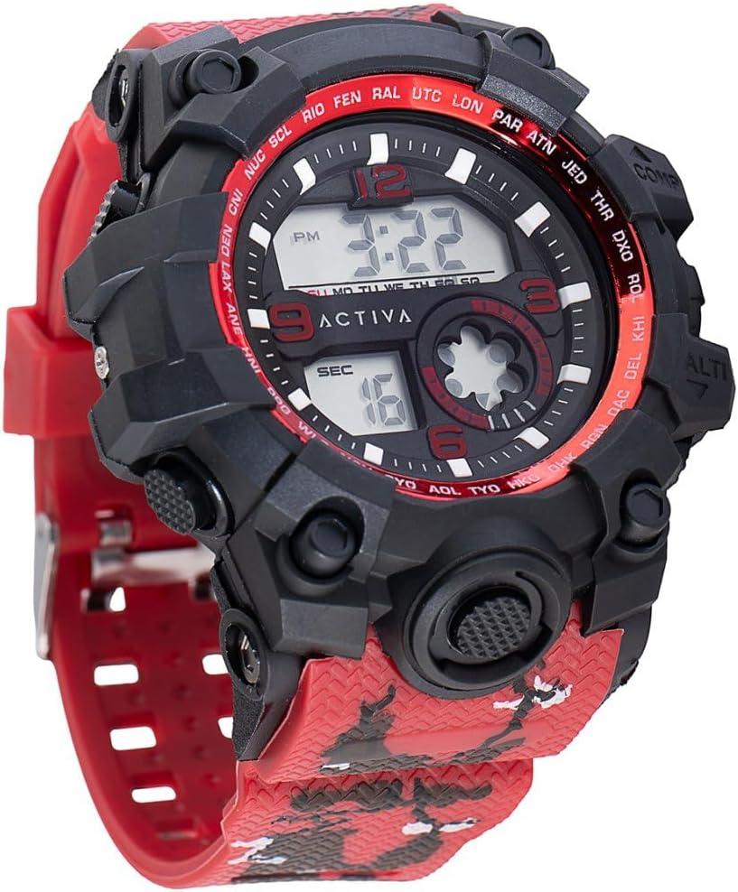 image:imageInvicta Activa Digital Mens Quartz Watch 54mmRed