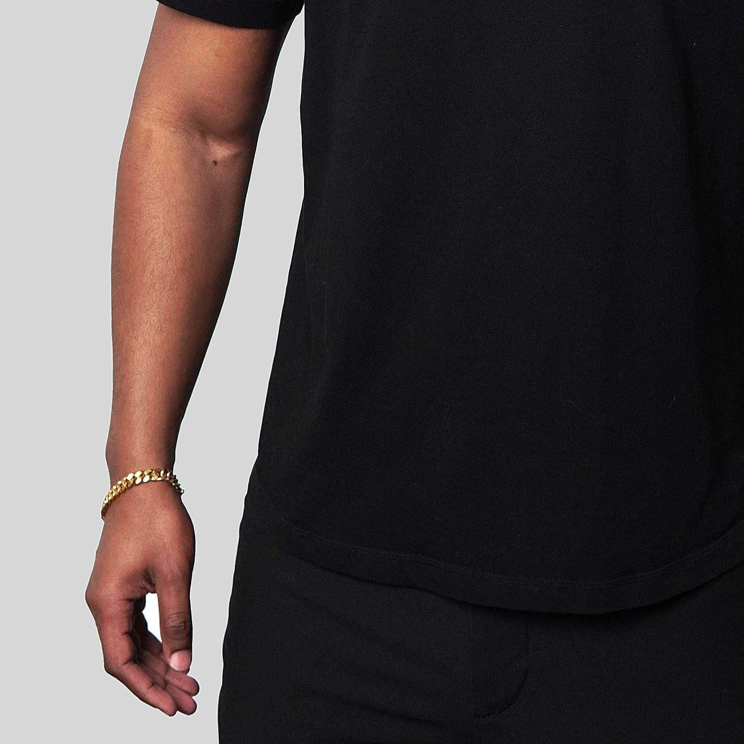 image:imageInvicta Bracelet for Men Stainless Steel Curb Link Chain Jewelry 85mm115mm 859Gold