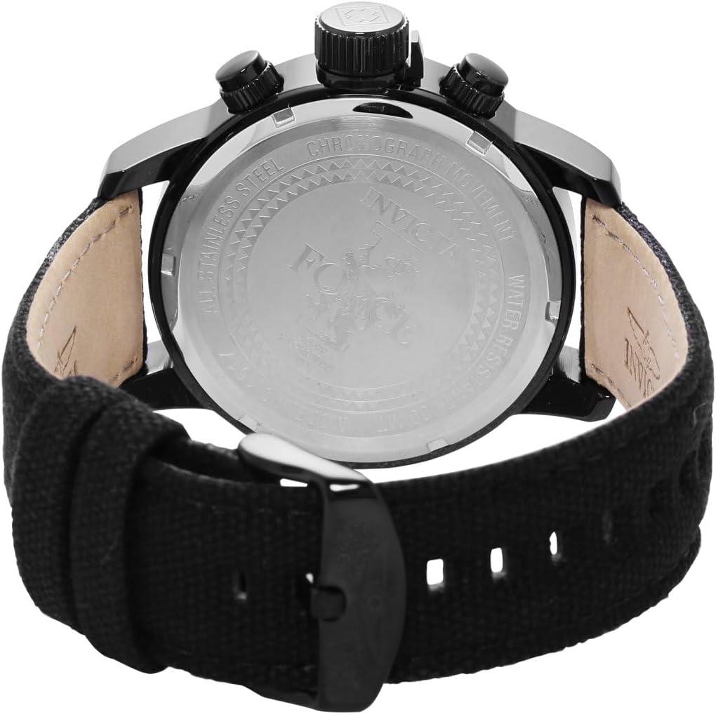 image:imageInvicta IForce Stainless Steel Mens Quartz Watch 46mmBlack