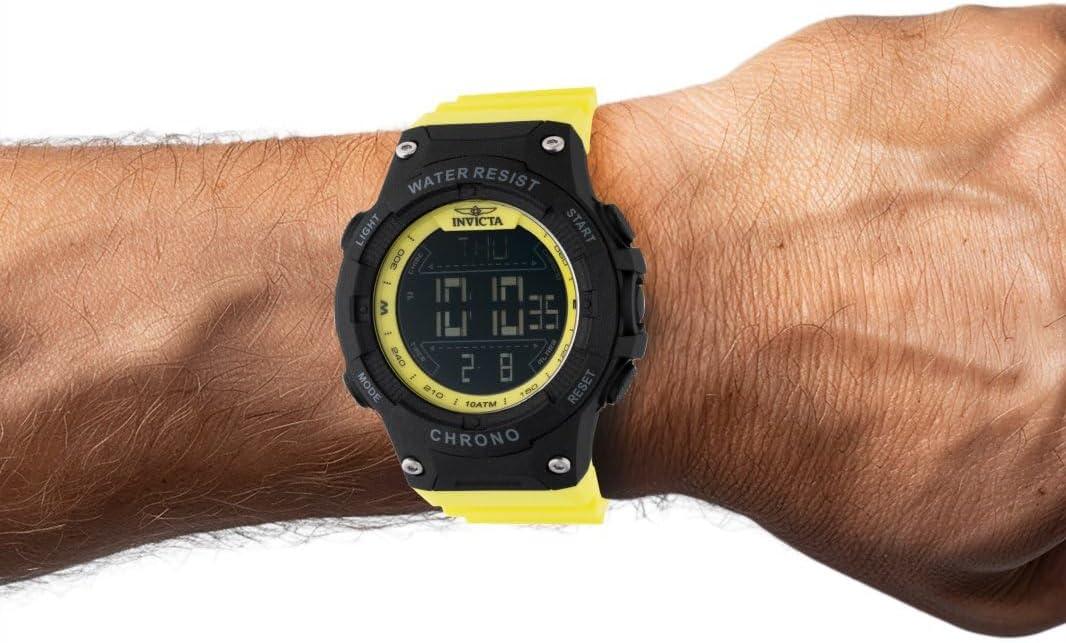image:imageInvicta Invicta Racing Men 52mm Plastic Black dial Electronic Digital