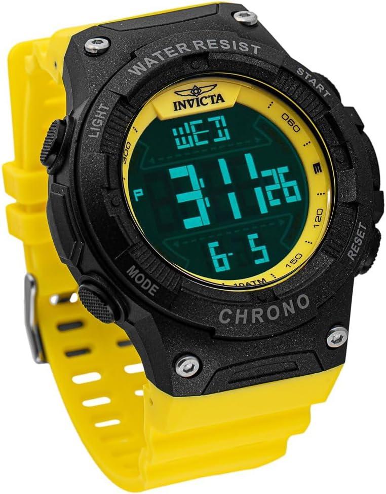 image:imageInvicta Invicta Racing Men 52mm Plastic Black dial Electronic Digital
