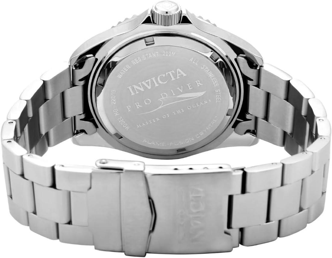 image:imageInvicta Mens 22019 Pro Diver Analog Display Quartz Silver Watch22019