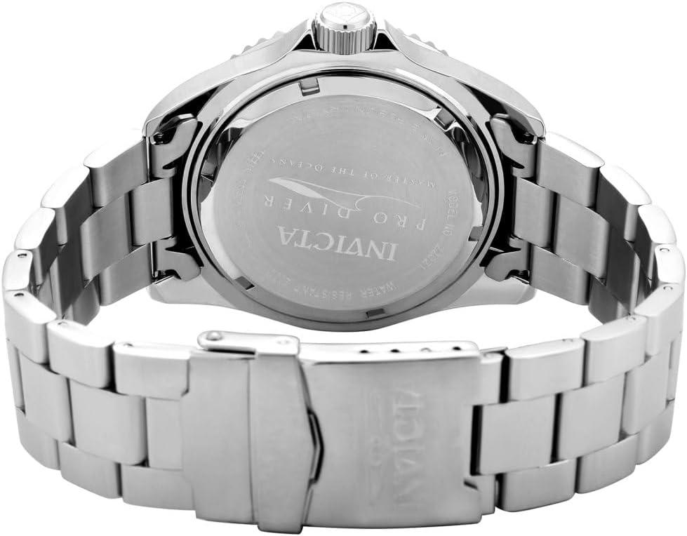 image:imageInvicta Mens 22019 Pro Diver Analog Display Quartz Silver Watch22021