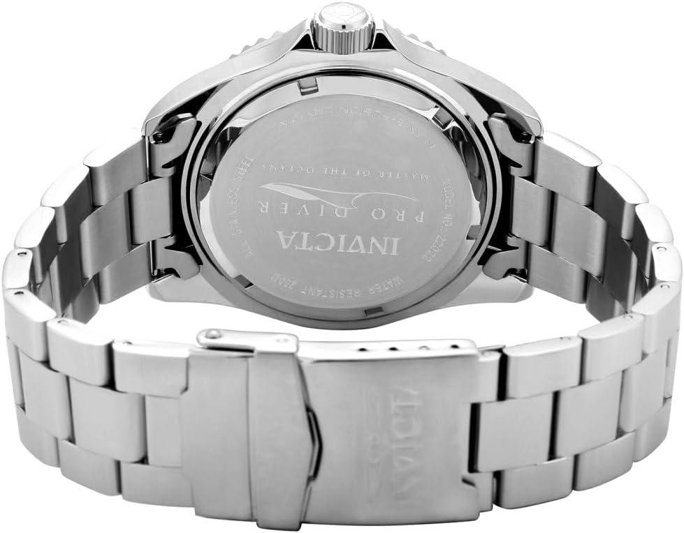 image:imageInvicta Mens 22019 Pro Diver Analog Display Quartz Silver Watch22022