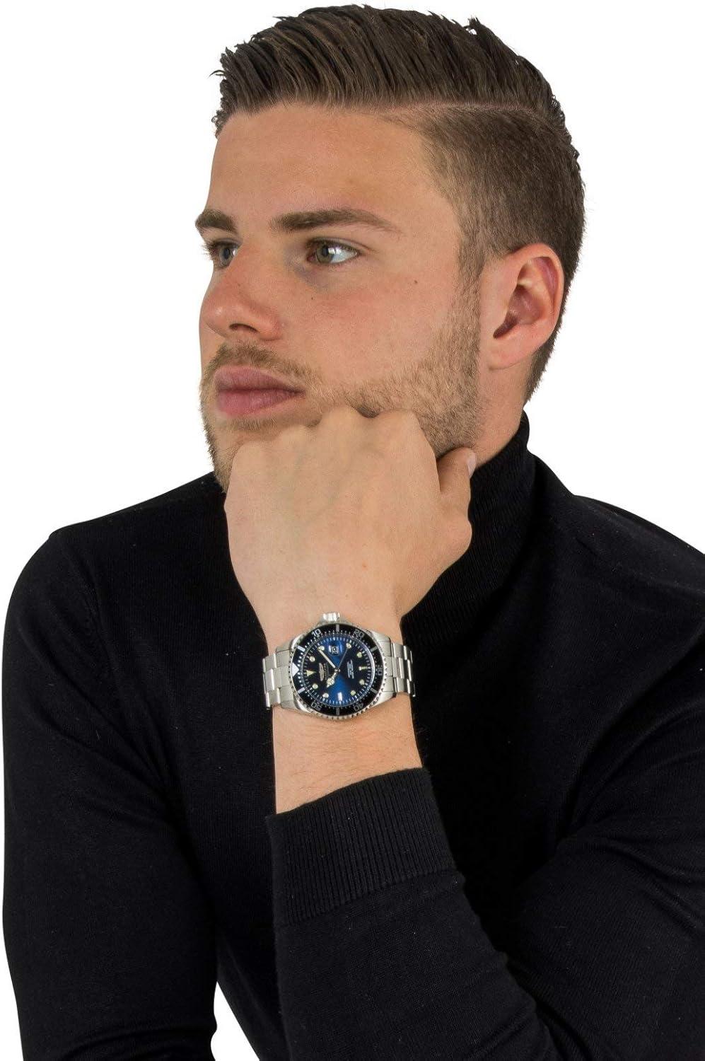 image:imageInvicta Mens 22019 Pro Diver Analog Display Quartz Silver Watch22054