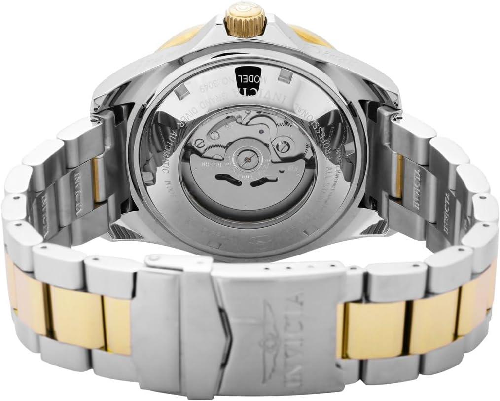 image:imageInvicta Mens 3044 Stainless Steel Pro Diver Automatic WatchTwoTone Blue