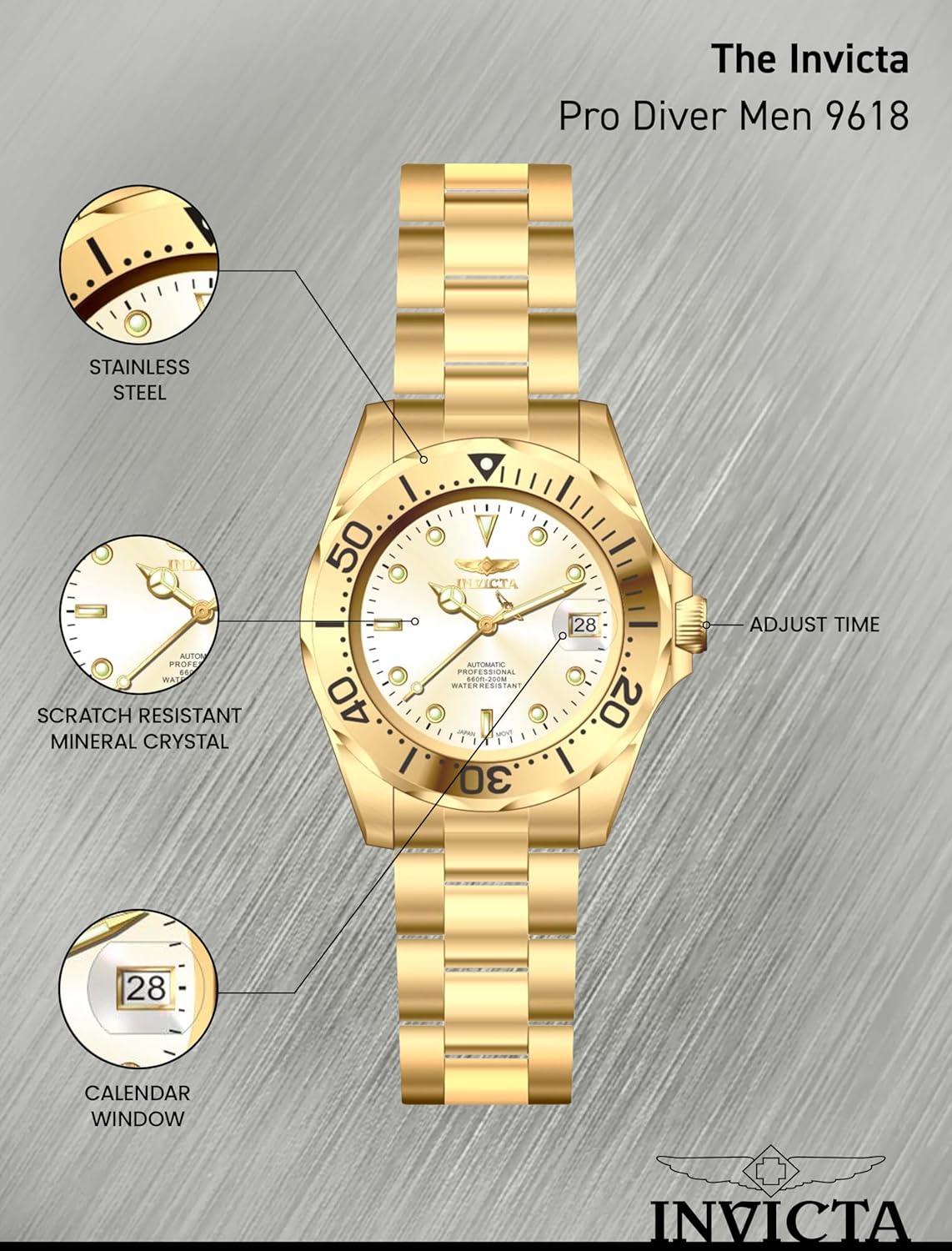 image:imageInvicta Mens 5053 Pro Diver Collection Automatic Watch9618
