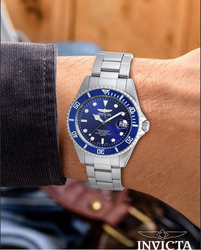 image:imageInvicta Mens 8932OB Pro Diver Analog Display Quartz Silver Watch9204OB