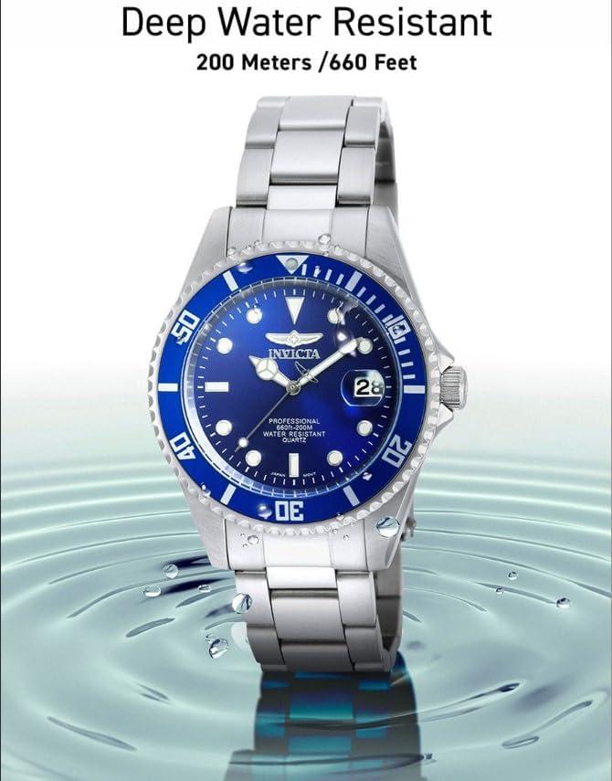 image:imageInvicta Mens 8932OB Pro Diver Analog Display Quartz Silver Watch9204OB