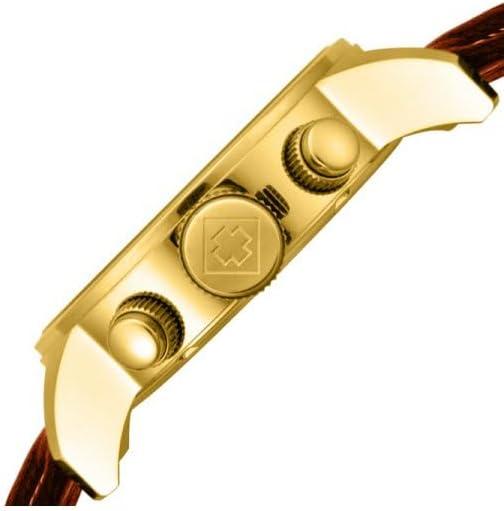 image:imageInvicta Mens IForce Left Handed Quartz Watch with Leather Strap3329