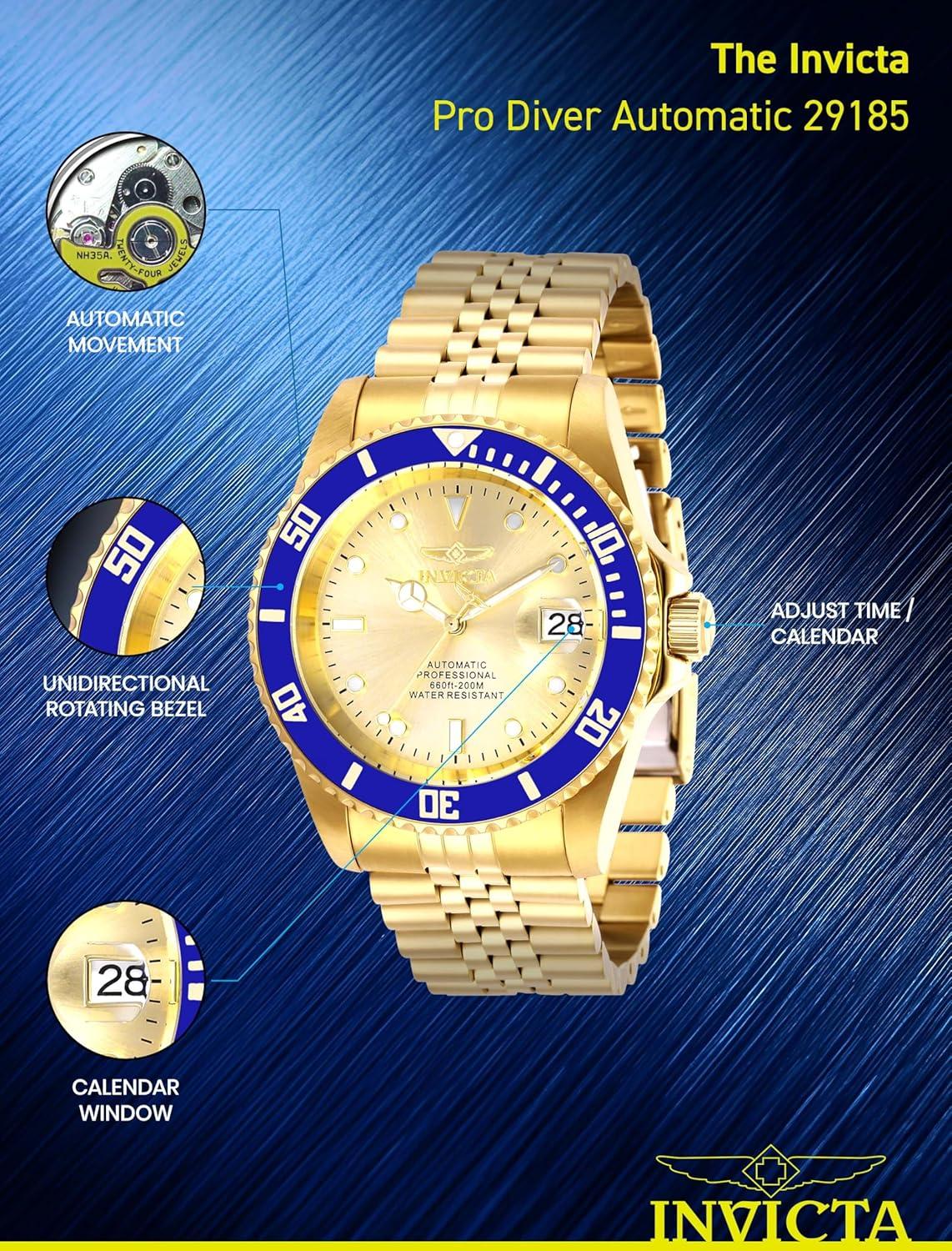 image:imageInvicta Mens Pro Diver Automatic Watch29185