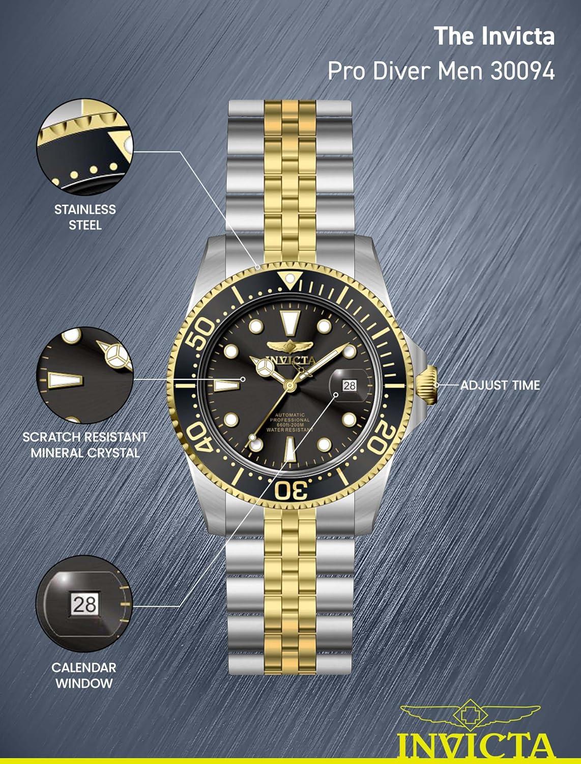 image:imageInvicta Mens Pro Diver Automatic Watch30094
