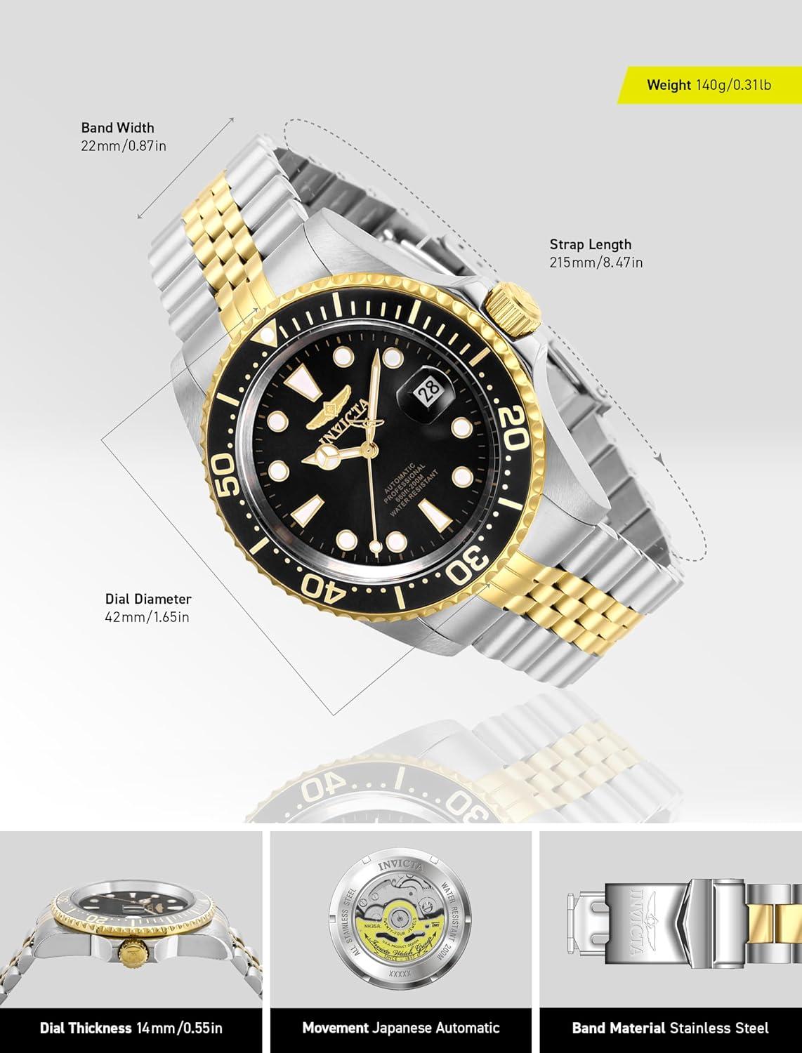 image:imageInvicta Mens Pro Diver Automatic Watch30094