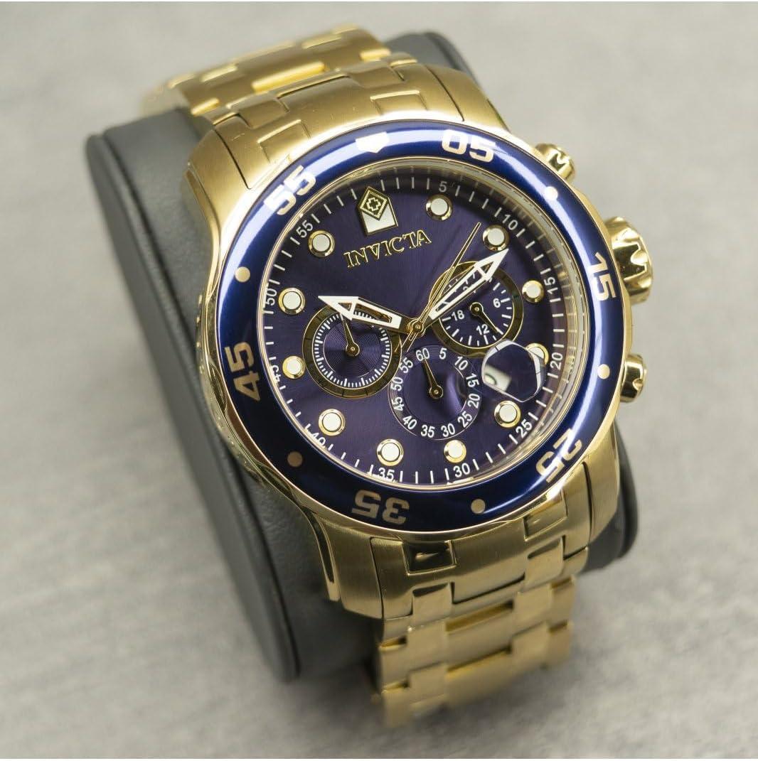 image:imageInvicta Mens Pro Diver Collection Chronograph WatchGold Blue