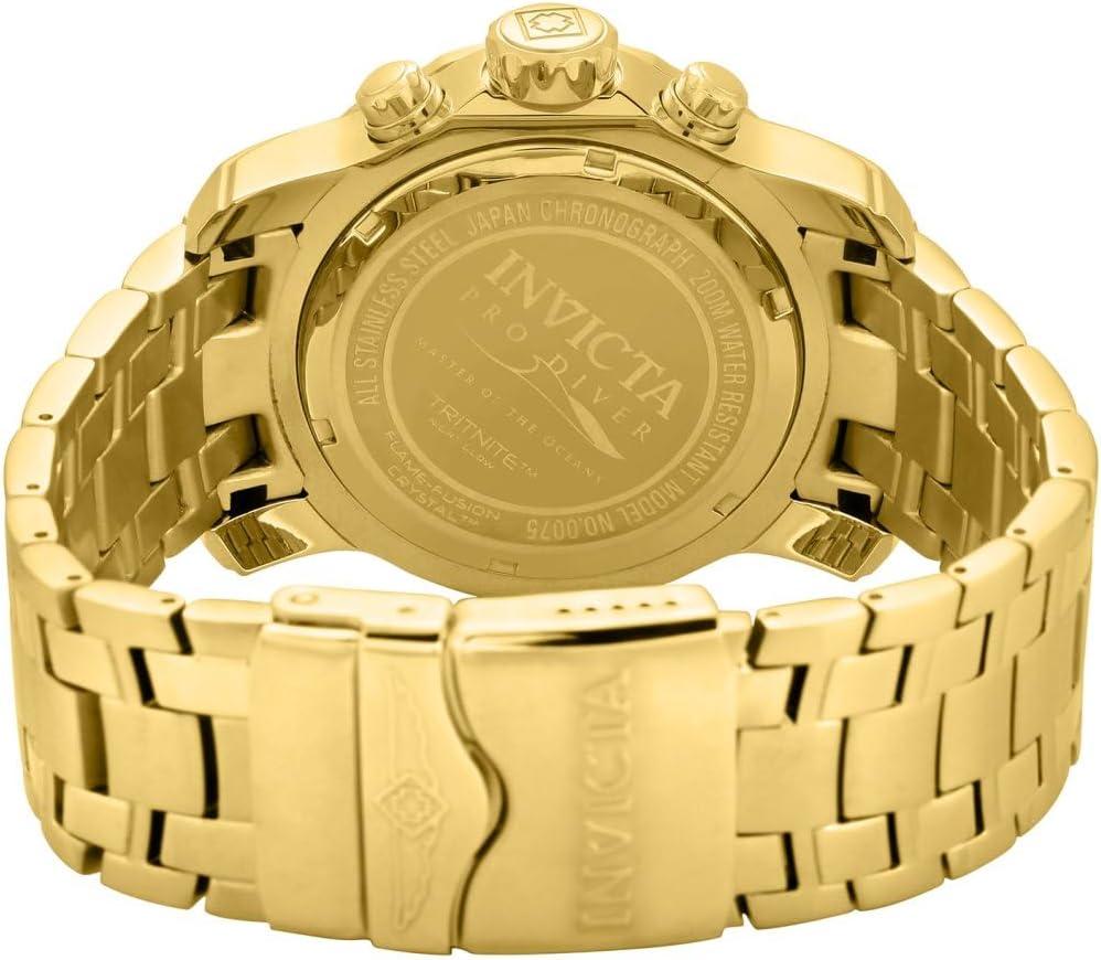image:imageInvicta Mens Pro Diver Collection Chronograph WatchGold Green