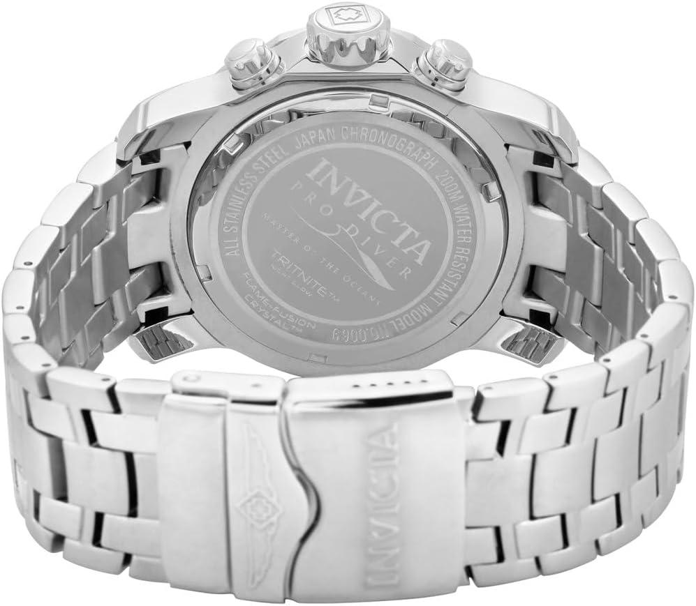 image:imageInvicta Mens Pro Diver Collection Chronograph WatchSilver Black