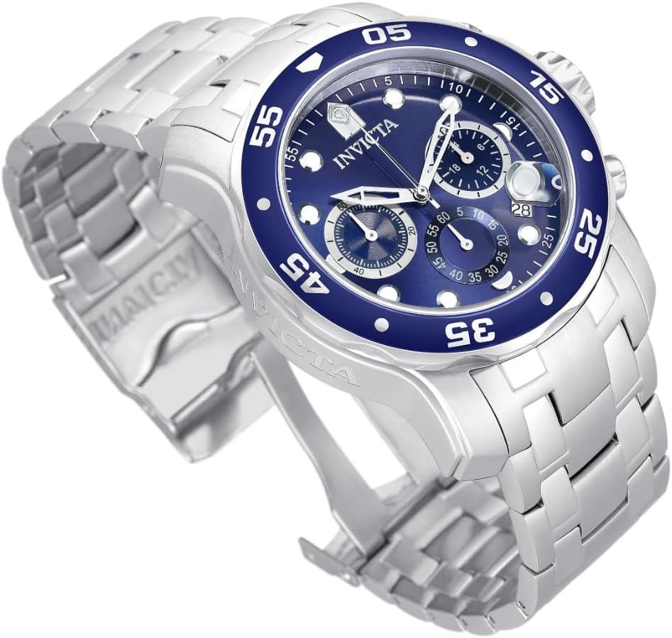 image:imageInvicta Mens Pro Diver Collection Chronograph WatchSilver Blue