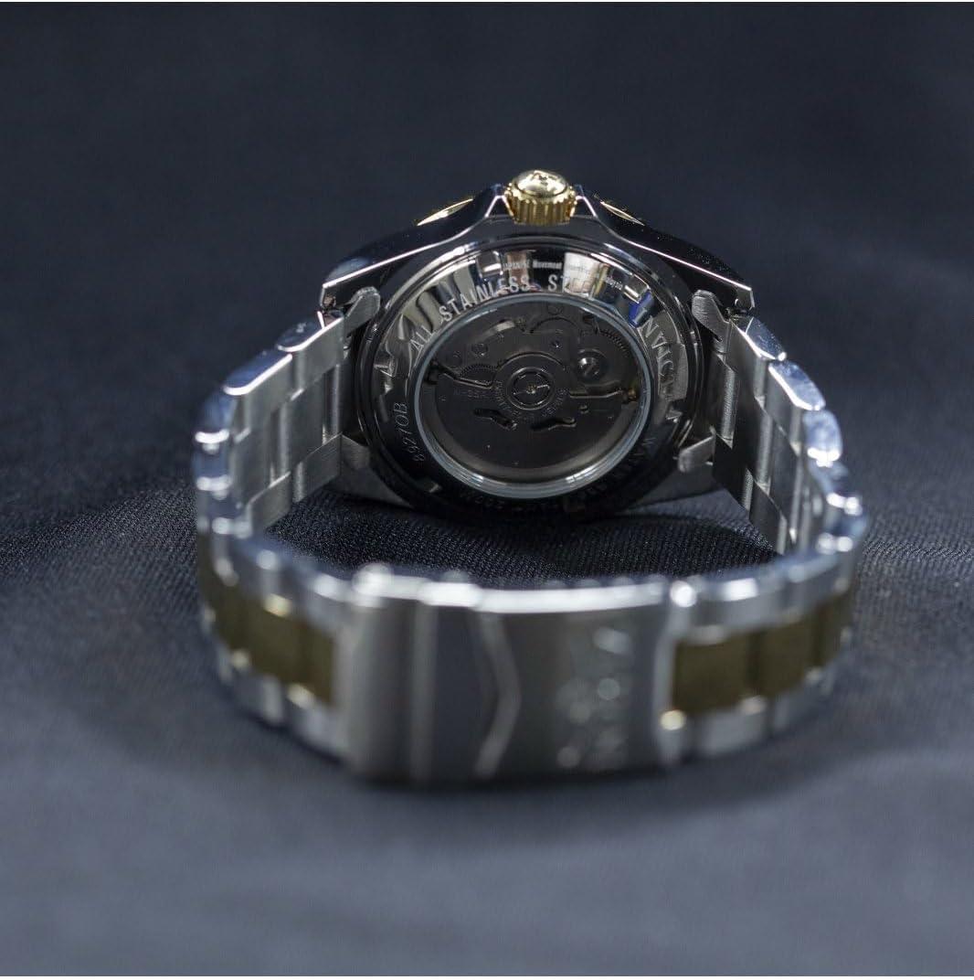 image:imageInvicta Mens Pro Diver Collection CoinEdge Automatic WatchTwo ToneBlack Model 8927OB