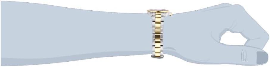 image:imageInvicta Mens Pro Diver Quartz Watch with Stainless Steel StrapTwotoneBlue