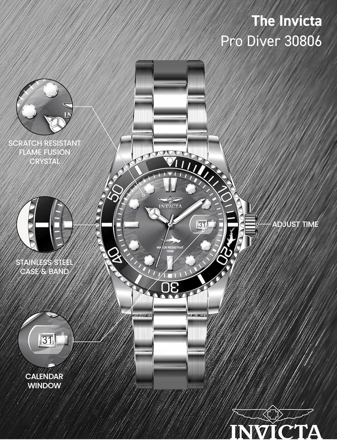 image:imageInvicta Mens Pro Diver Quartz Watch30806
