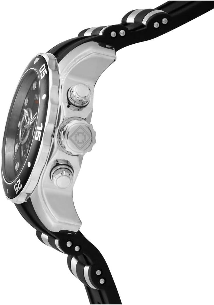 image:imageInvicta Mens Pro Diver Stainless Steel Quartz WatchBlue DialBlack Polyurethane