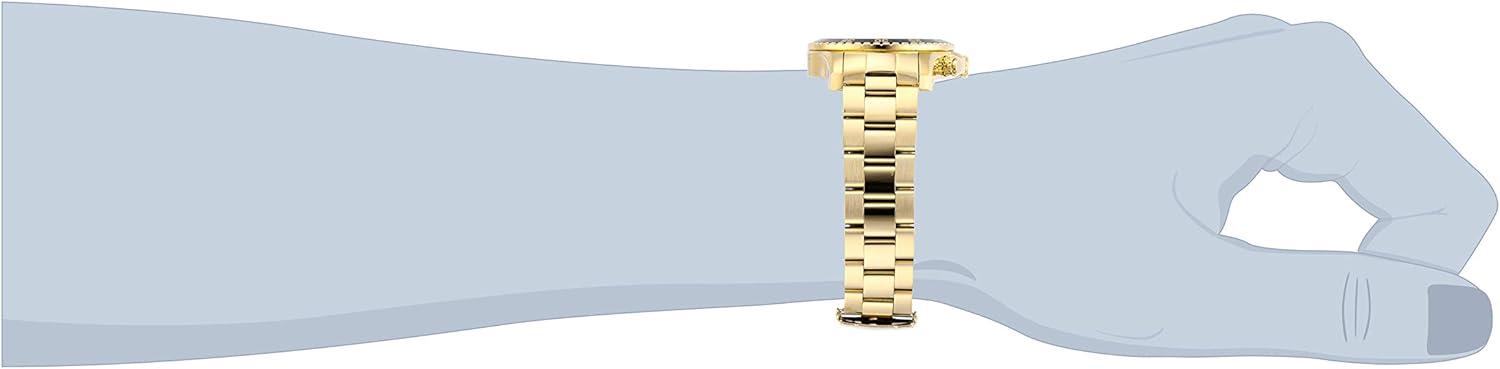 image:imageInvicta Mens Specialty Chronograph Textured Dial Stainless Steel WatchGold IonPlating