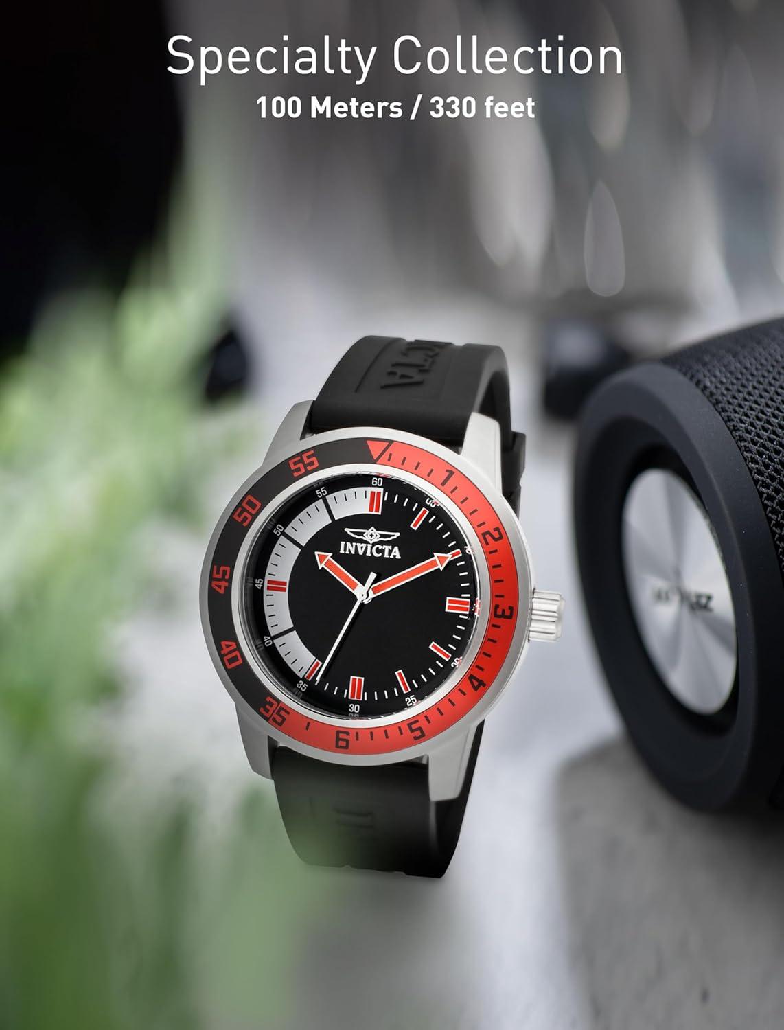 image:imageInvicta Mens Specialty Silicone Quartz Watch12845