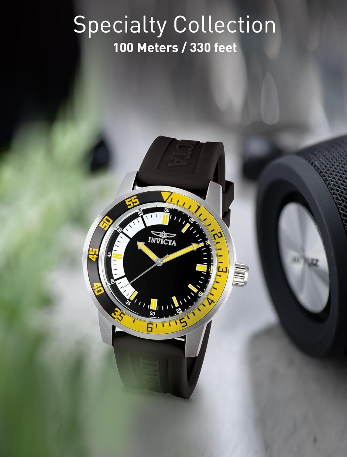 image:imageInvicta Mens Specialty Silicone Quartz Watch12846
