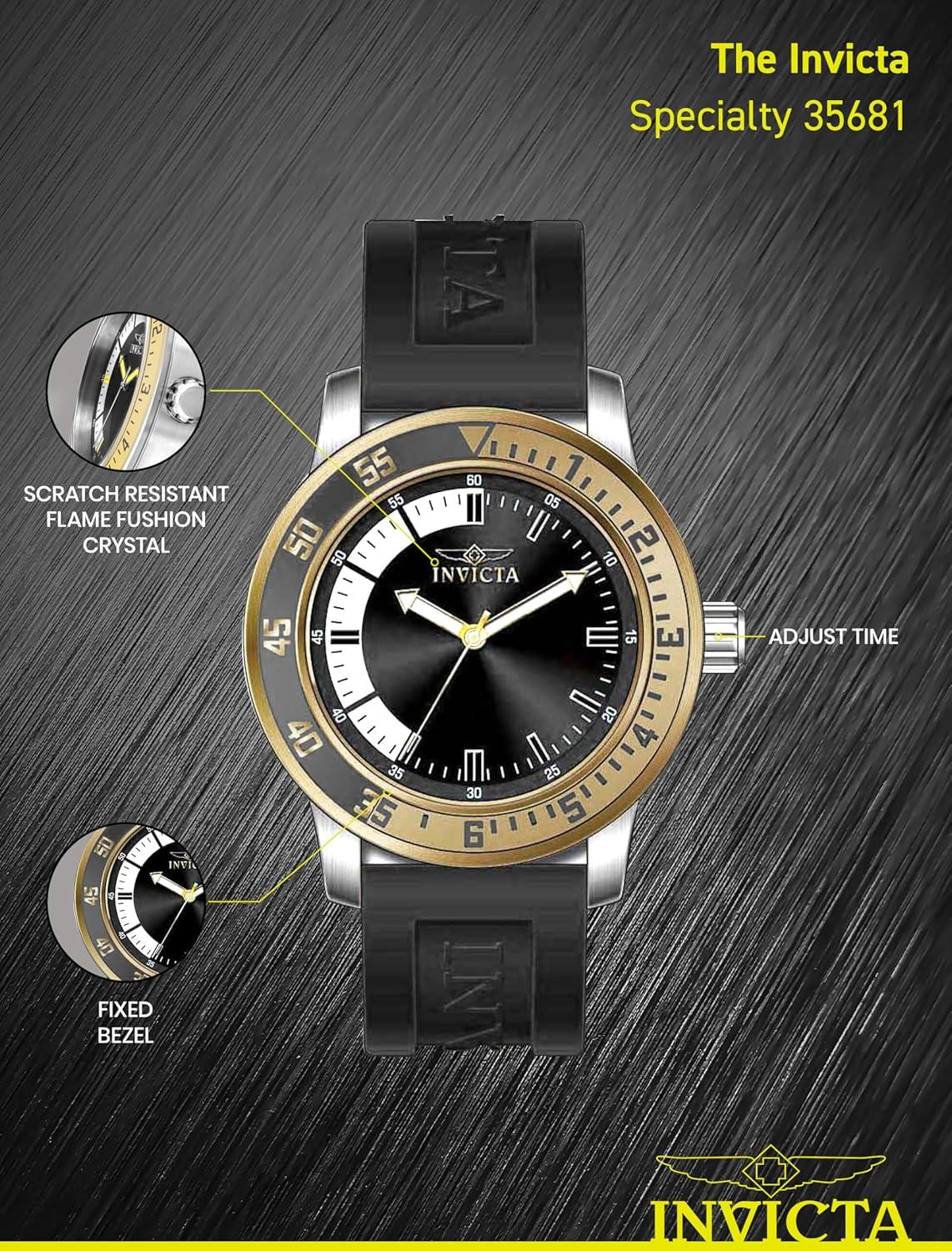 image:imageInvicta Mens Specialty Silicone Quartz Watch35681