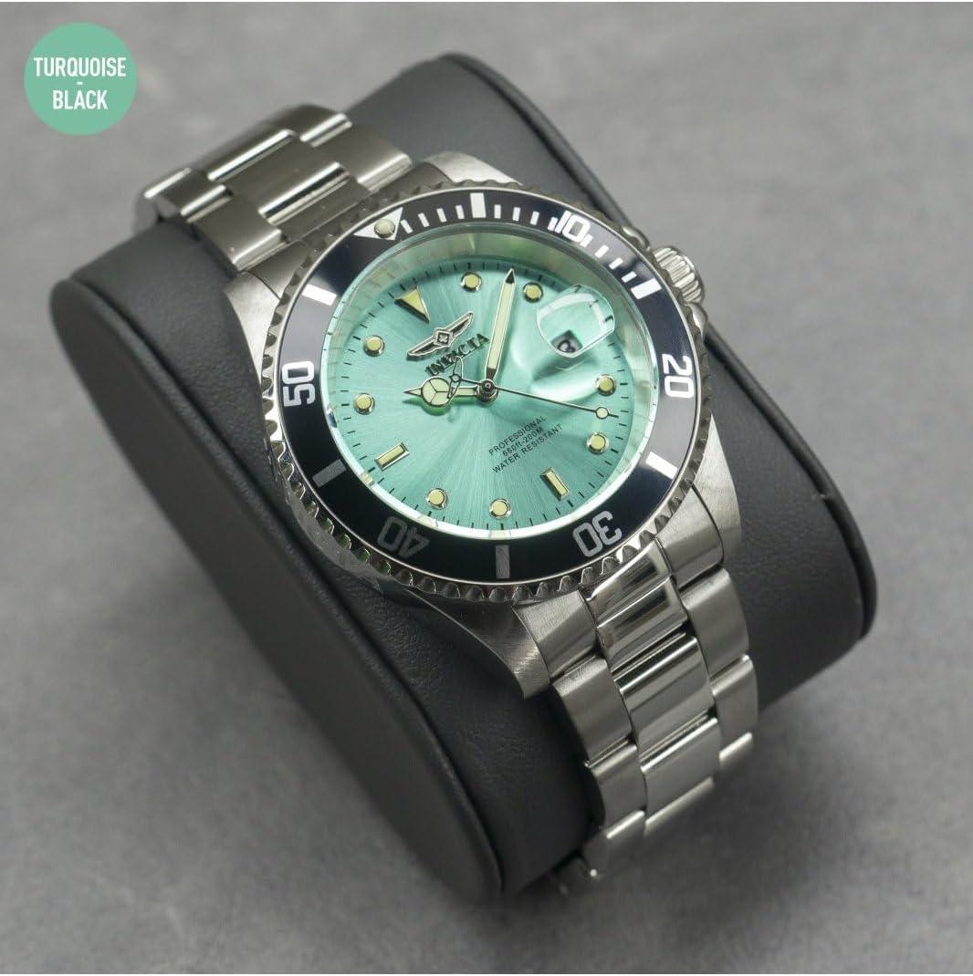 image:imageInvicta Pro Diver Men 40mm Stainless Steel Steel Green dial PC32 Quartz