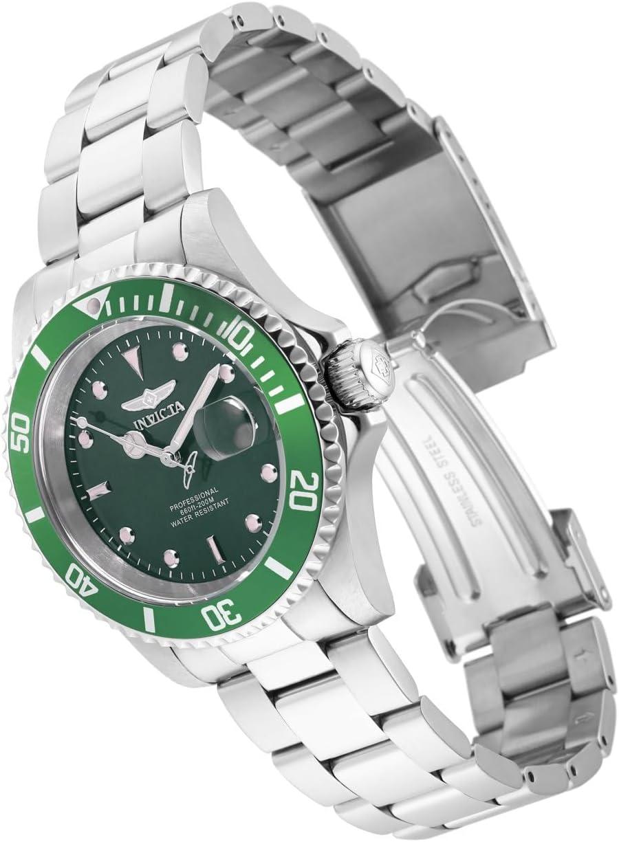 image:imageInvicta Pro Diver Men 40mm Stainless Steel Steel Green dial PC32 Quartz