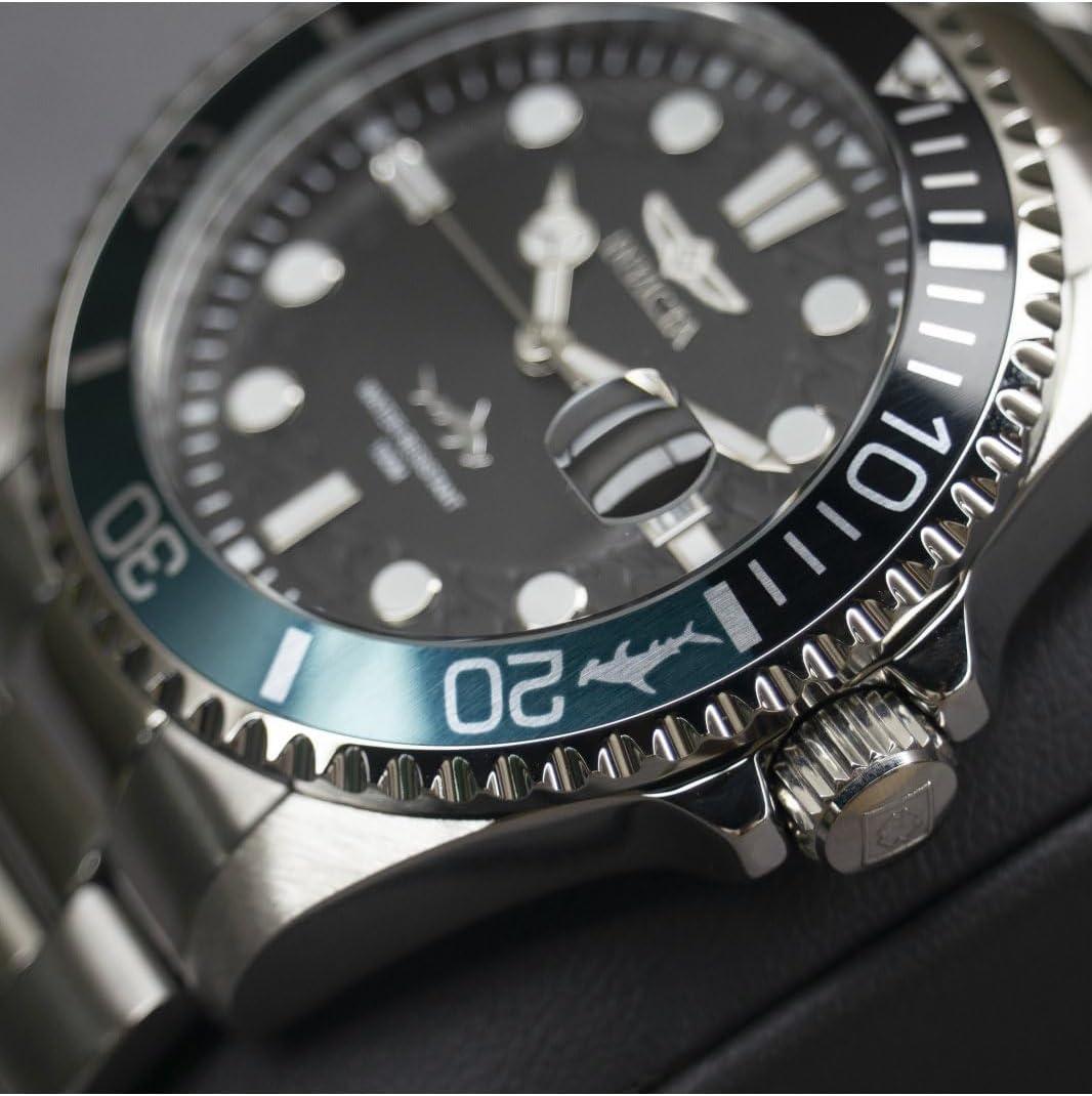 image:imageInvicta Pro Diver Men 43mm Stainless Steel Steel Black dial PC32 Quartz