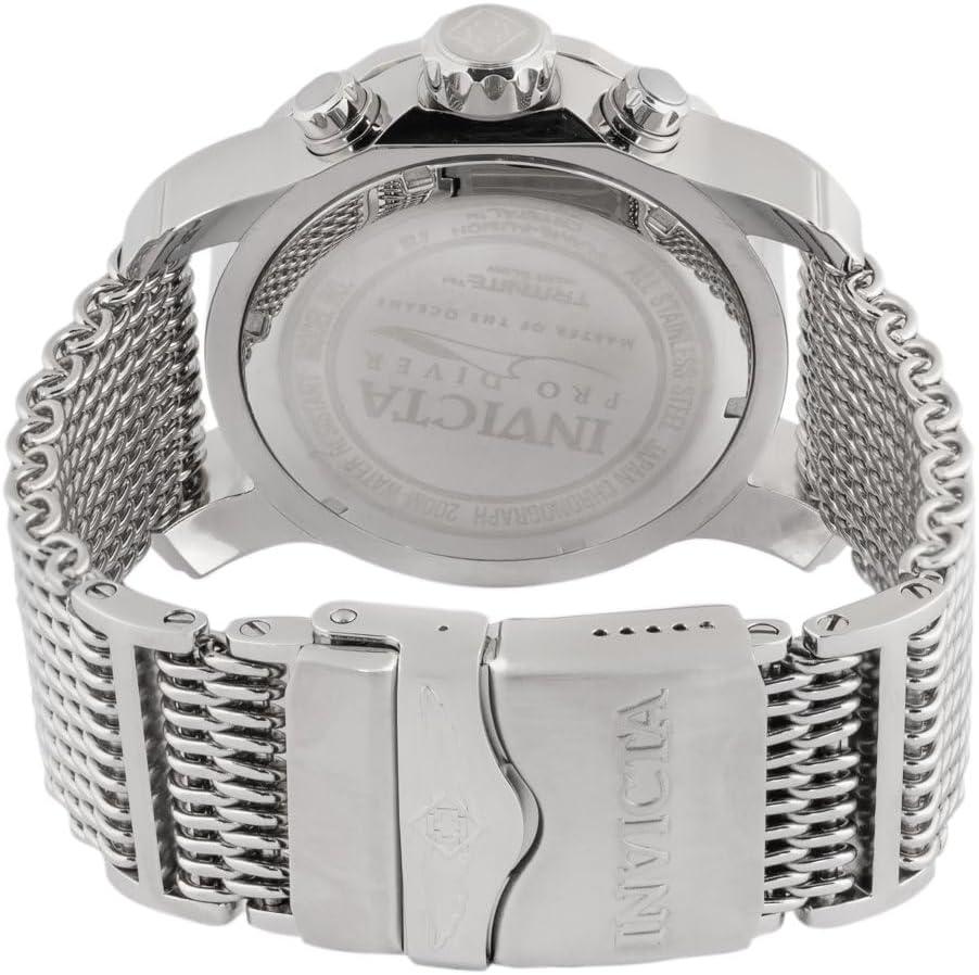 image:imageInvicta Pro Diver Mens Stainless Steel Quartz Movement Watch 48 mmSilver Red