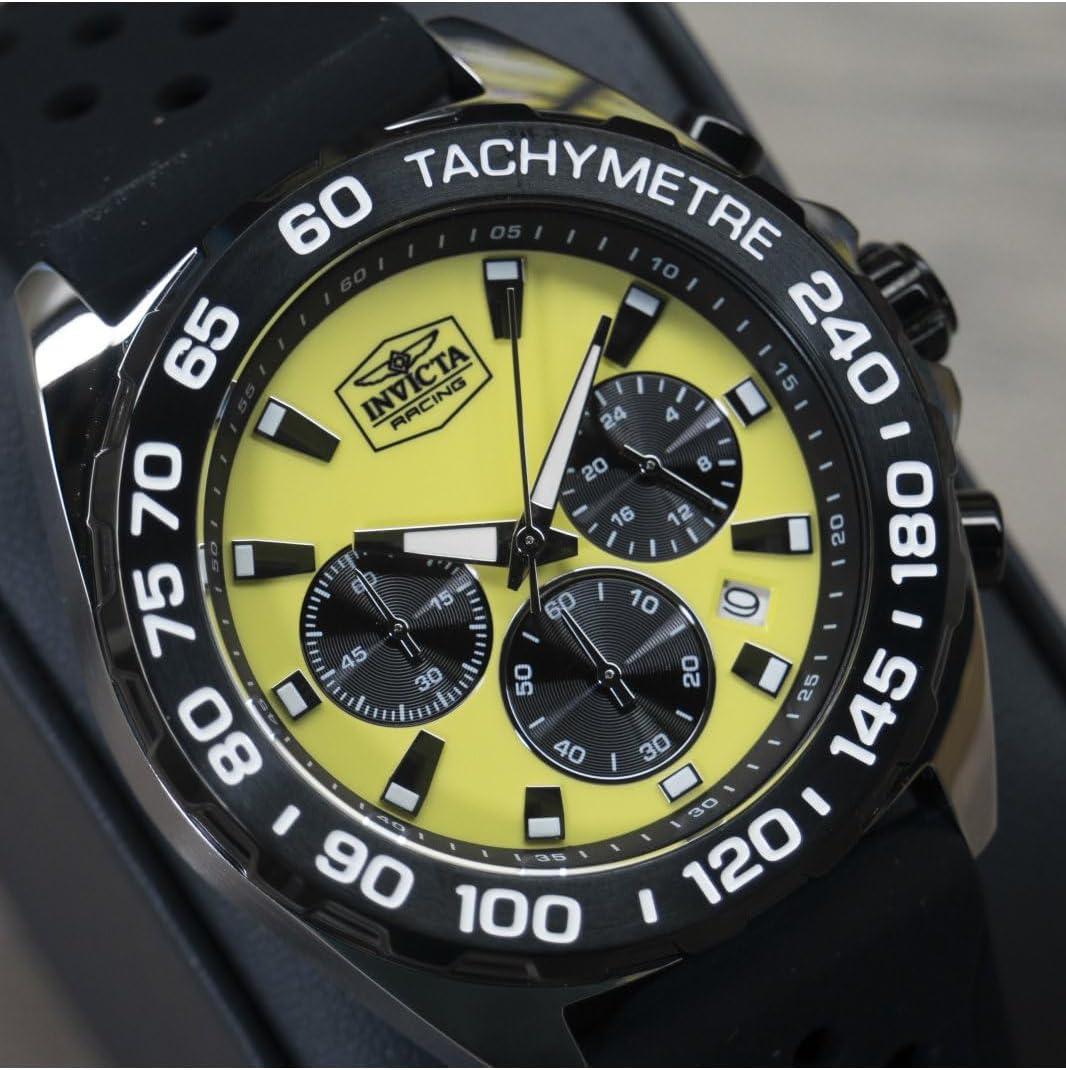 image:imageInvicta Racing Men 43mm VD53 QuartzSilver