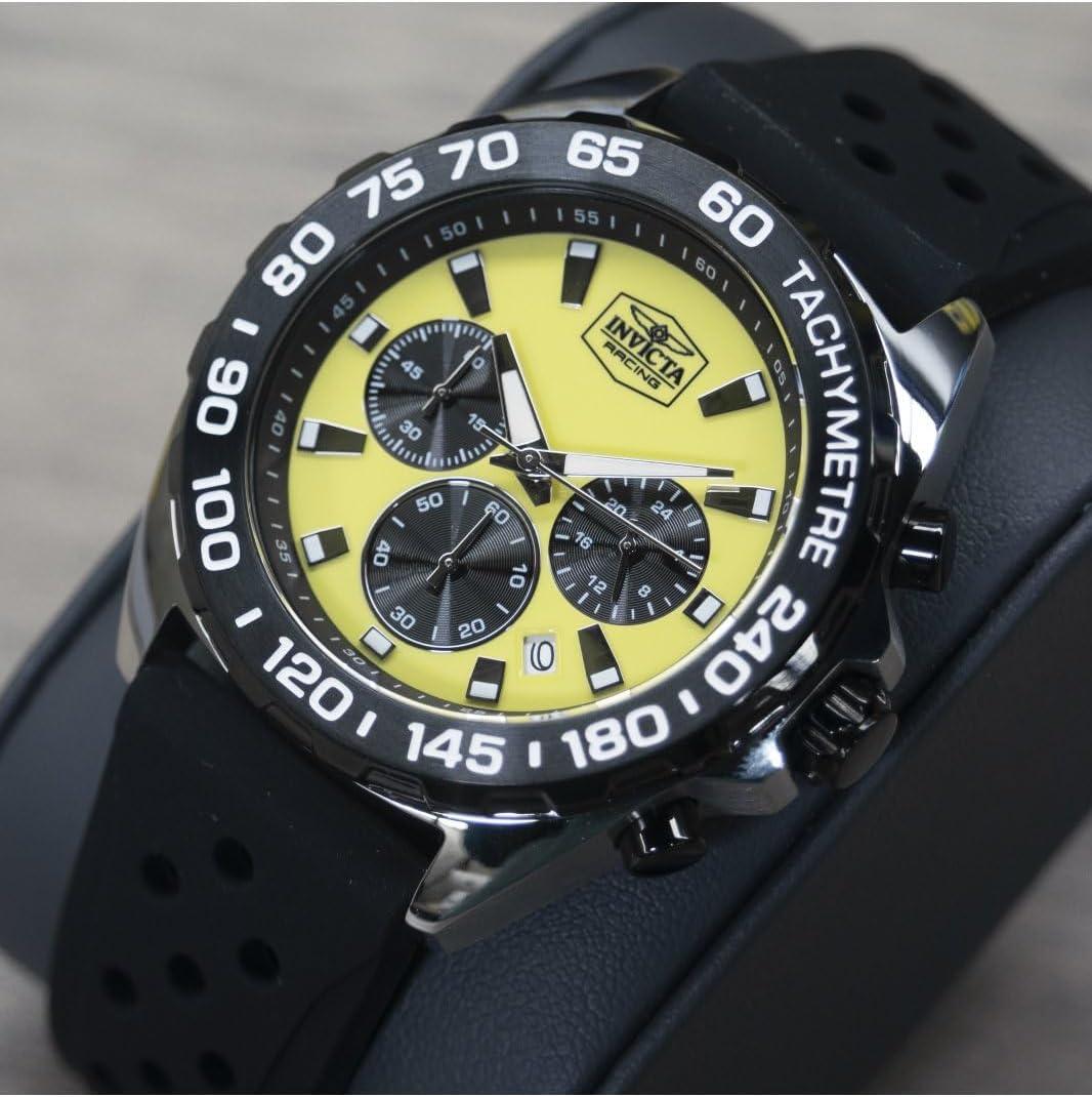 image:imageInvicta Racing Men 43mm VD53 QuartzSilver