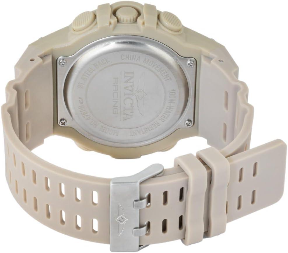 image:imageInvicta Racing Men 52mm Dial Electronic DigitalBrown