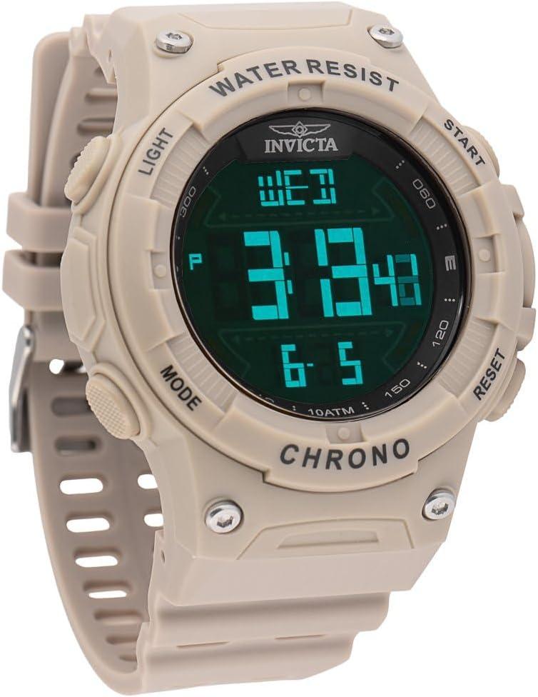 image:imageInvicta Racing Men 52mm Dial Electronic DigitalBrown