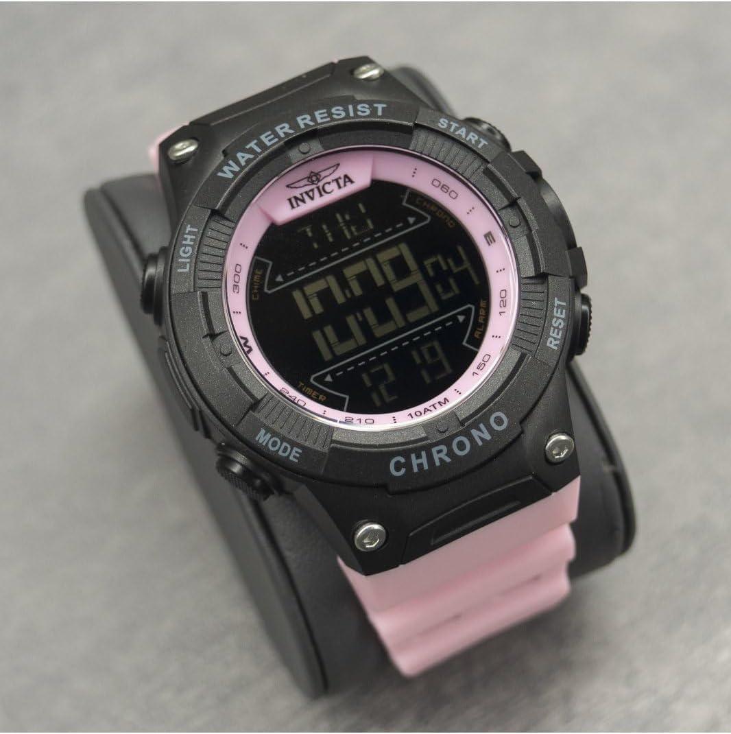 image:imageInvicta Racing Men 52mm Dial Electronic DigitalPink