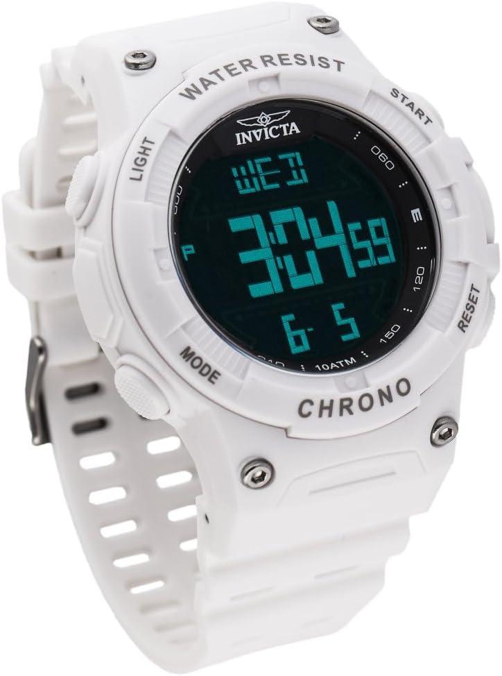 image:imageInvicta Racing Men 52mm Dial Electronic DigitalWhite
