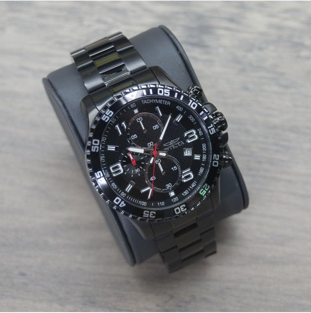 image:imageInvicta Specialty Stainless Steel Mens Quartz Watch 45mmBlack