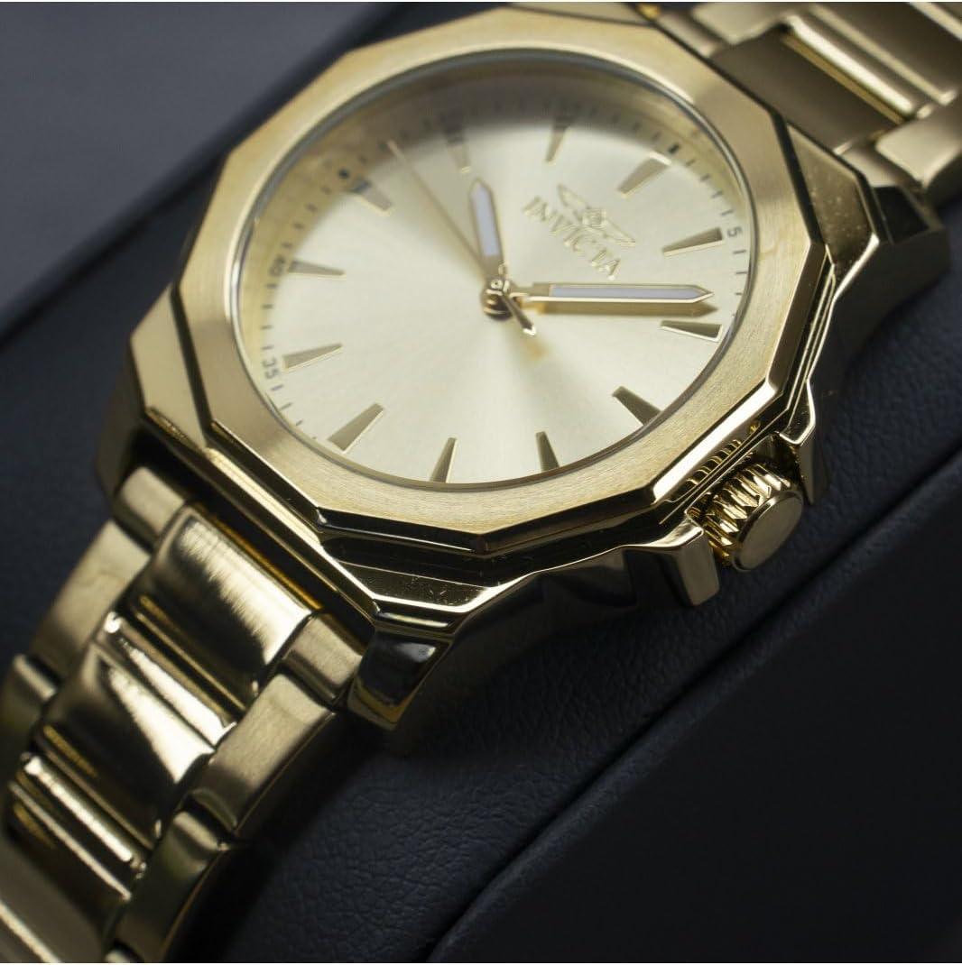 image:imageInvicta Speedway Stainless Steel Womens Quartz Watch 34mmGold