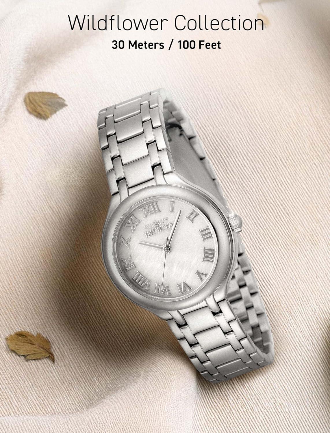 image:imageInvicta Wildflower Lady 32mm Stainless Steel Steel White dial48230