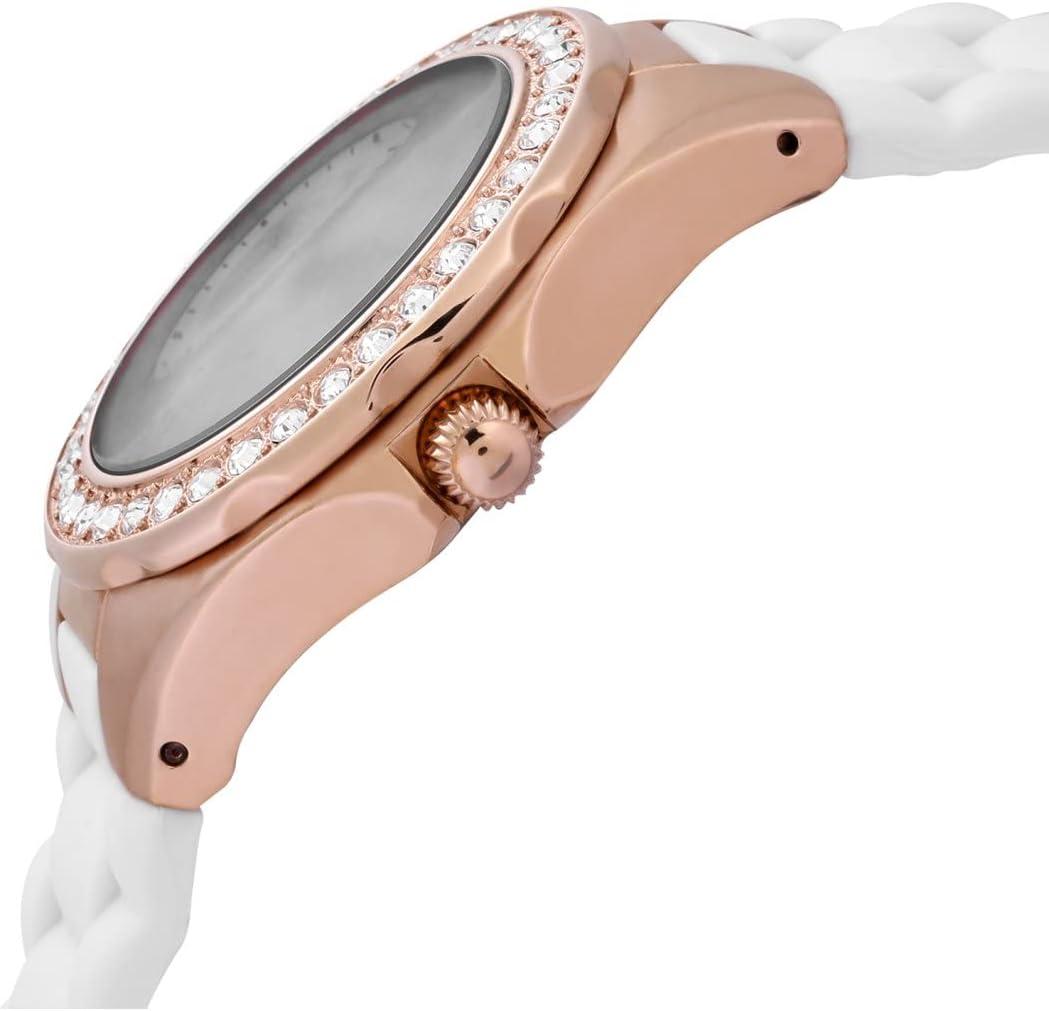 image:imageInvicta Womens 1644 Angel Jelly Fish Crystal Accented White Dial Watch1646