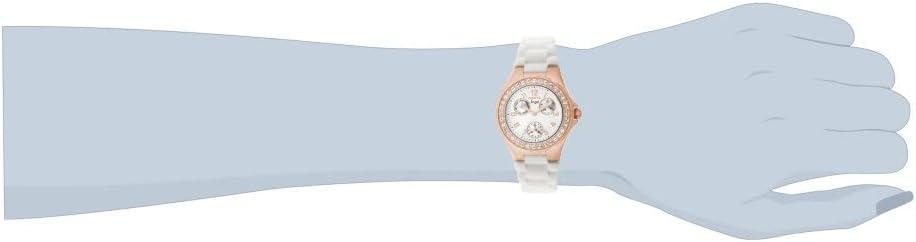 image:imageInvicta Womens 1644 Angel Jelly Fish Crystal Accented White Dial Watch1646