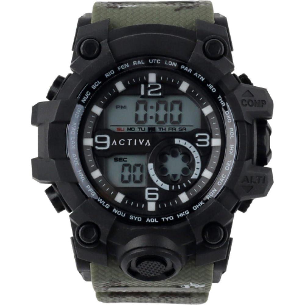 image:imageInvicta Activa Digital Mens Quartz Watch 54mmGreen