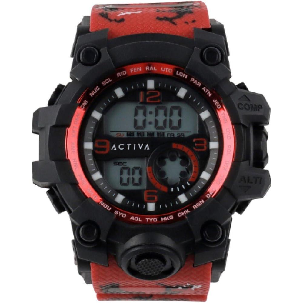 image:imageInvicta Activa Digital Mens Quartz Watch 54mmRed