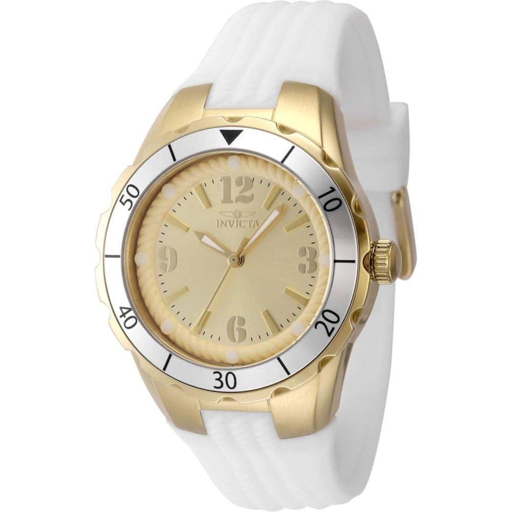 image:imageInvicta Angel Lady 38mm Stainless Steel Gold Gold dial PC21 Quartz
