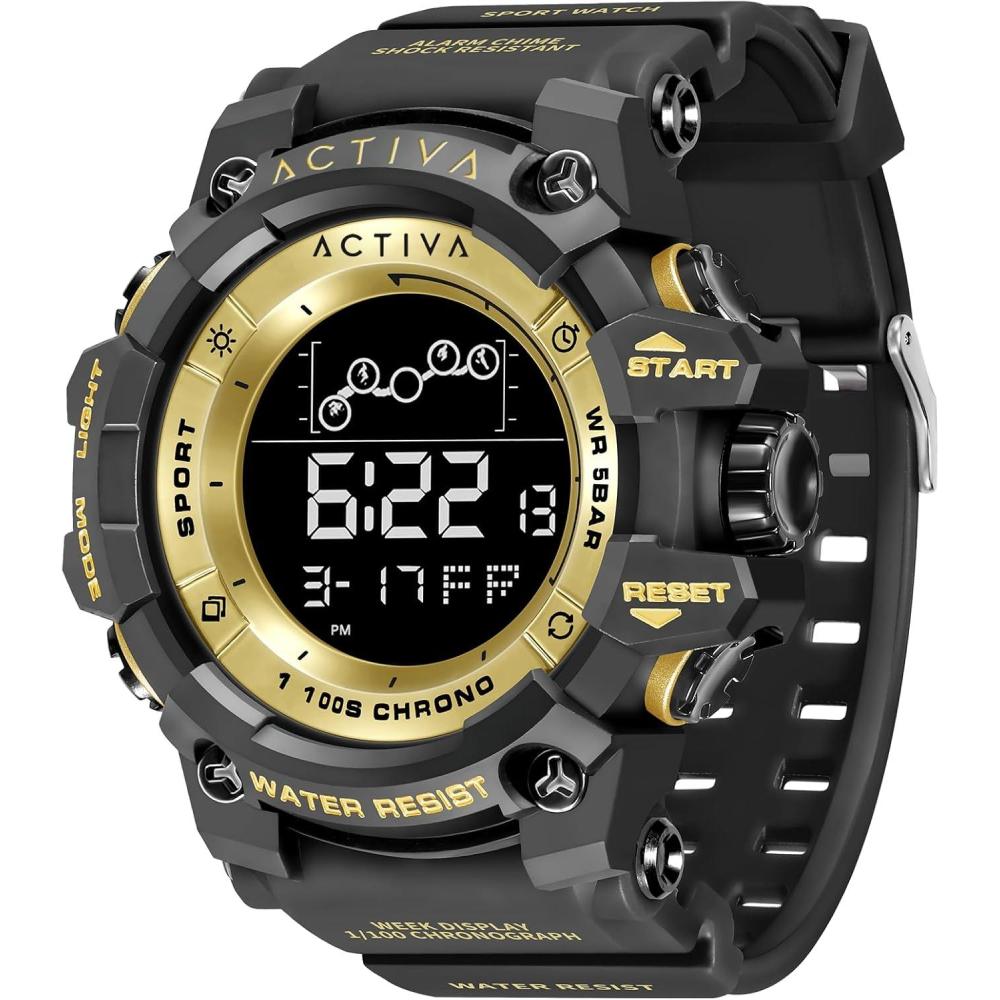 image:imageInvicta Digital Essentials Digital Watch Gold
